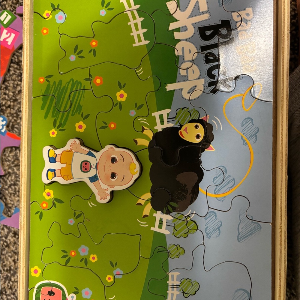 4 Cocomelon Puzzle Set - Picture 5 of 12